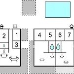 Prázdninový dům 7 Bedroom In *